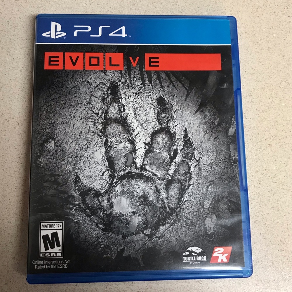 PS4 Evolve Video Game